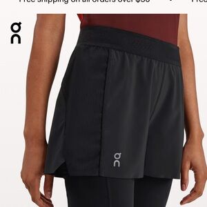 On Running Women's Black Shorts